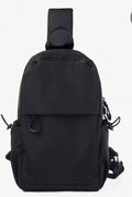 Black Men Nylon Crossbody