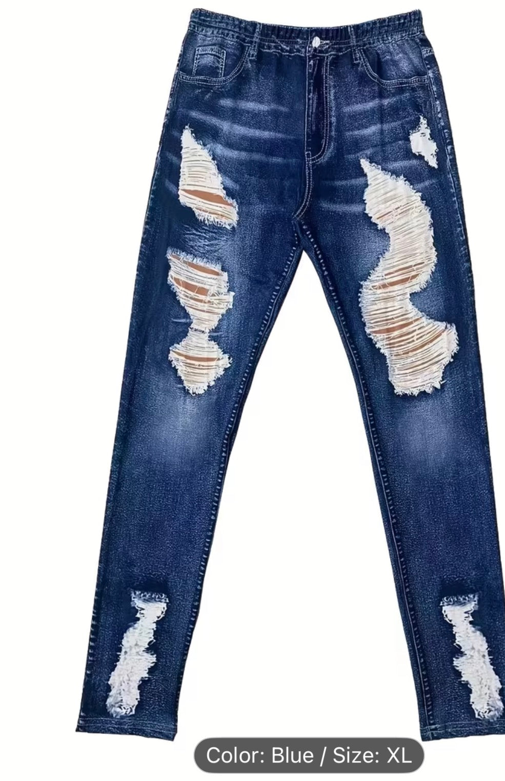 Denim Jeans Leggings