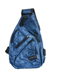 Blue Unisex Shoulder Bag